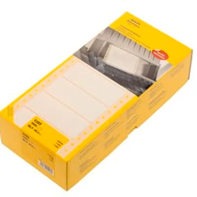 Etykiety uniwersalne do drukarek igłowych Avery 88.9x48.4 A'3000 No.5103