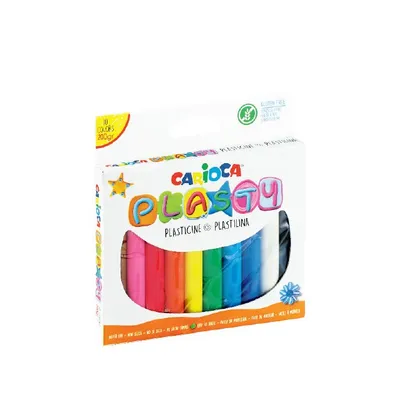 Plastelina 10 kol. 200g Carioca PLASTY (42173)