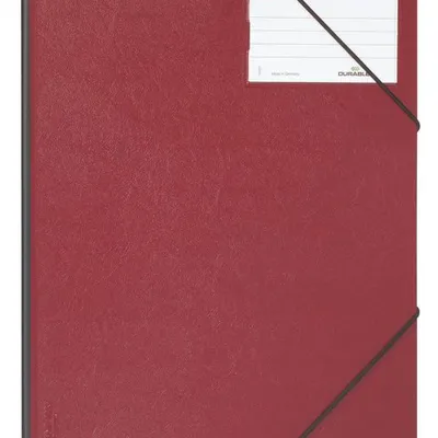 Folder Na Dokumenty Na 150 Kartek PVC Czerwony /Durable 232003
