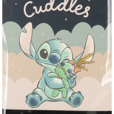 Kołonotes A6 z Gumką 96k Kratka Disney Stitch /Beniamin