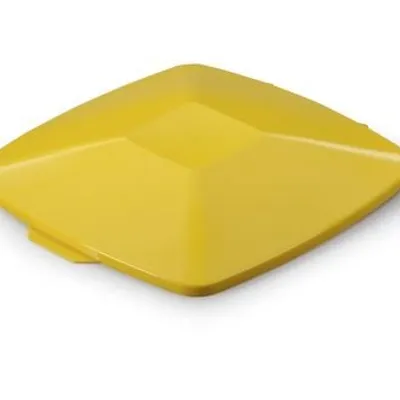 Pokrywa Durabin Lid Square Do Pojemnika 40 Litrowego Prostokątna Żółta /Durable 1801621030