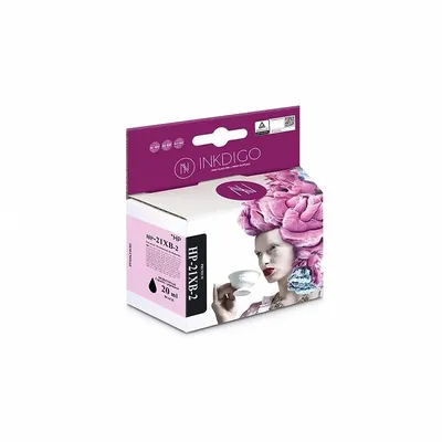Tusz do HP 21XL DeskJet F300/F310/F325/F335/F340/F350 Black / Inkdigo