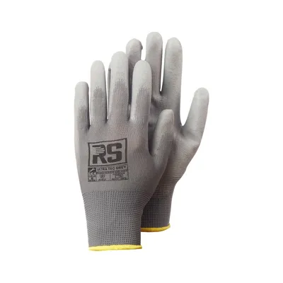 Rękawice RS Ultra Tec Grey Dziane Rozm.8 Szare /RS-Schutz