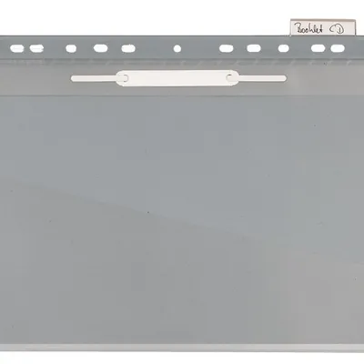 Teczka Zawieszana A4 PVC Wpinana do Segregatora Listwa Szara /Durable 256010