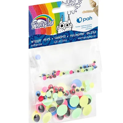 Confetti Fiorello GR-KE3P4 oczka samoprzylepne kolorowe