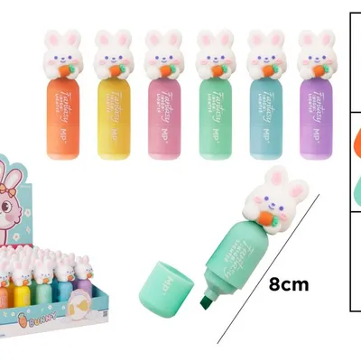 Zakreślacz Mini Fluo Królik (szt.)