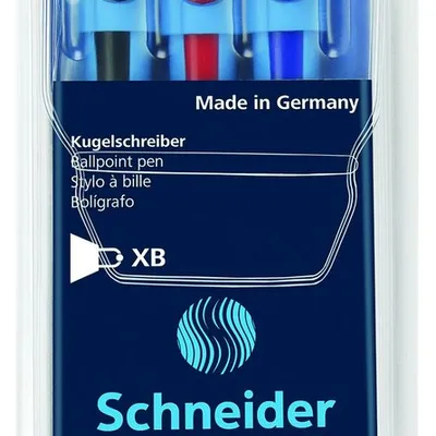 Zestaw Długopisów Schneider Slider Memo Xb 3 Szt. Miks Kolorów