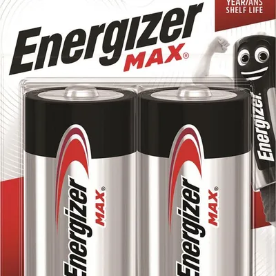 Bateria ENERGIZER Max, D, LR20, 1,5V, 2szt.
