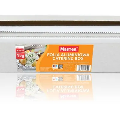 Folia Aluminiowa 1kg Cateringowa z Nozykiem /Master