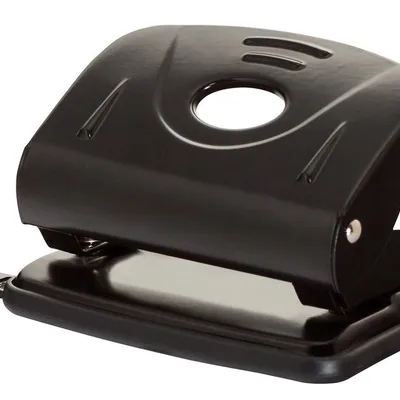 Dziurkacz Office Products Dziurkuje Do 25 Kartek Metal Czarny