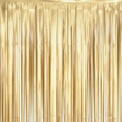 Kurtyna matowa B&C jasnozłota, 100x200 cm /GoDan