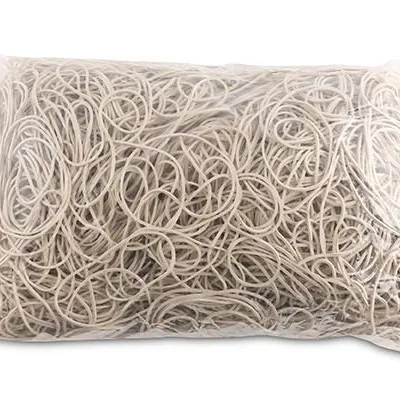 Gumki Recepturki 60mm 1Kg Białe /Office Products