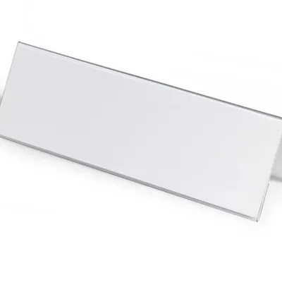 Identyfikator Stołowy Akrylowy 105/210x297mm 25szt. Przezroczysty /Durable 805319