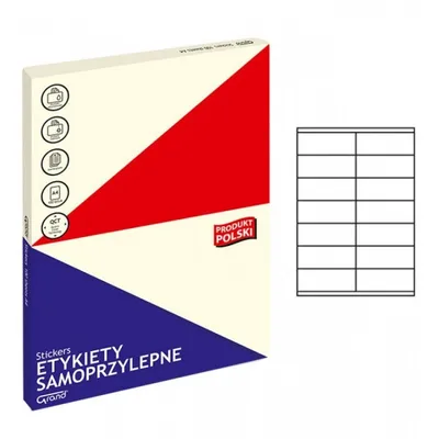 Etykiety Samoprzylepne 105x41 14/A4 A'100 /Grand