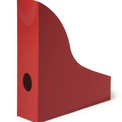 Pojemnik na Czasop. A4 Basic Czerwony /Durable 1701711080