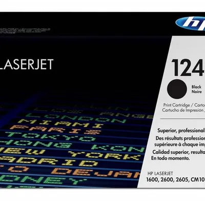 HP Q6000A (124A) 1600/2605/CM1015/CM1017 Czarny (Oryg.)