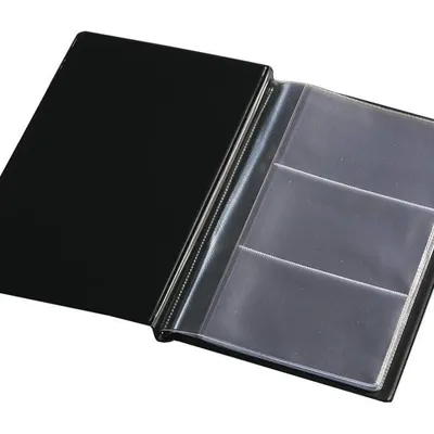 Wizytownik PVC 60 wiz. Czarny /Panta Plast