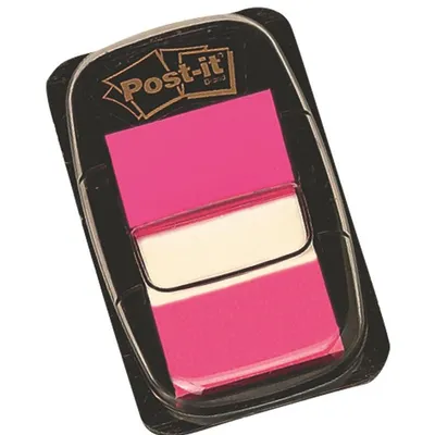 Zakładki Indeks. PP 25,4x43,2 A'50 680-21 Różowe /Post-it