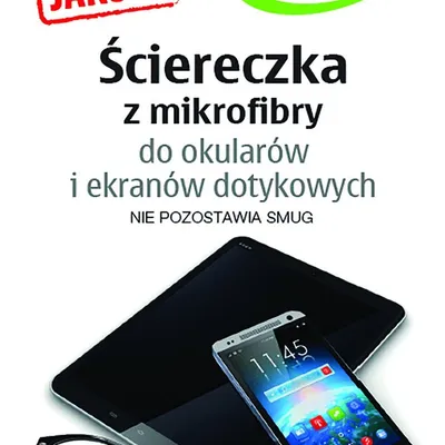 Ściereczka z Mikrofibry Do Okularów i Ekranów Dotykowych /Stella