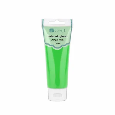 Farba Akrylowa 120ml [DPFA-070] Christmas Green  /  DpCraft