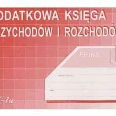 Podatkowa Księga Przychodów i Rozchodów A4 K-1u (nowa) /MiP