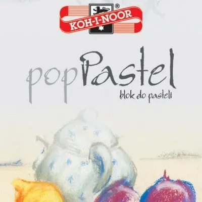 Blok do Pasteli popPastel 300x420mm 220g 20k Czarny /Koh-I-Noor