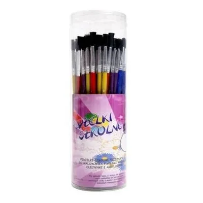 Pędzelki Akwarelowe w Tubie (rozm. 1-6) 72szt. /Grand