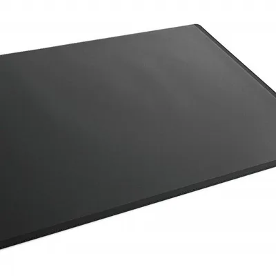 Podkład na biurko 530x400 mm z przezroczystą nakładką PP czarny / Durable