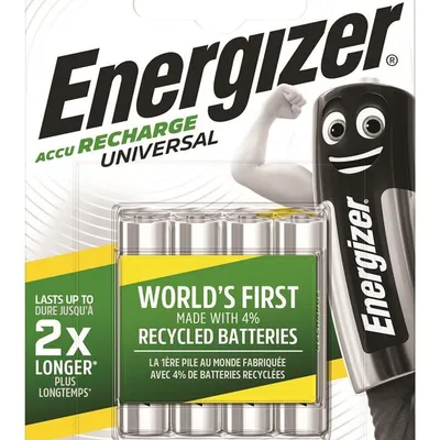 Akumulator ENERGIZER Universal, AAA, HR03, 1,2V, 500mAh, 4szt.