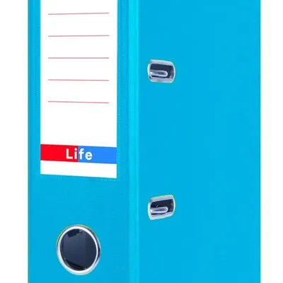 Segregator Donau Life Neon A4/75mm Niebieski