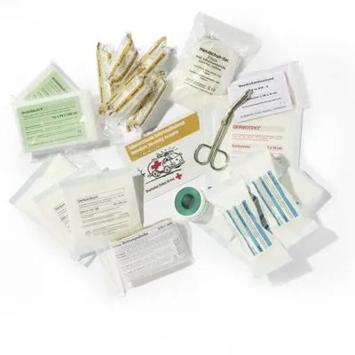 Wyposażenie do Apteczki First Aid Kit M Małe 36 Częściowe /Durable 197200
