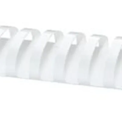 Grzbiety Do Bindowania Office Products A4 51mm (510 Kartek) 50 Szt. Białe