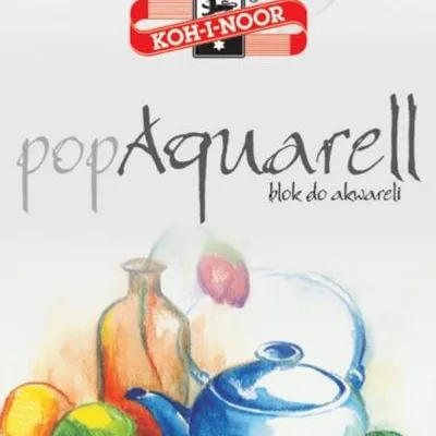 Blok do Akwareli popAquarell A4 250g 10k /Koh-I-Noor