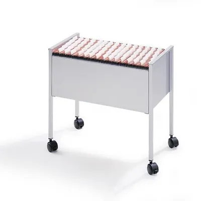 Wózek Na Teczki Zawieszkowe 80 A4 Eco Szary /Durable 309510
