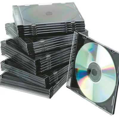 Pudełko Na Płytę Cd/Dvd Q-Connect Slim 25Szt. Przeźroczyste