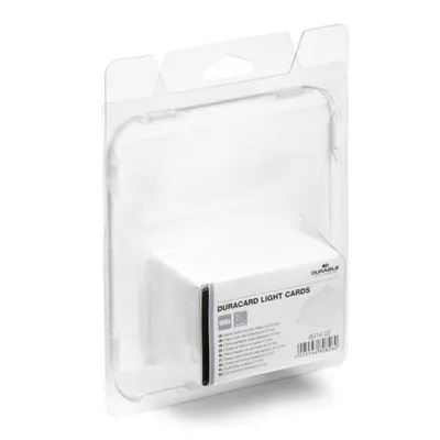 Karty Plastikowe Duracard Cienkie 0,5mm 100szt. Białe /Durable 891402