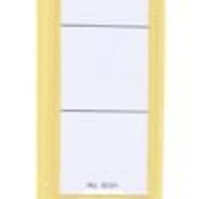 Samoprzylepna Kieszonka/Etykieta na Segregator Ordofix 40x390mm 10szt. Żółta /Durable 809104