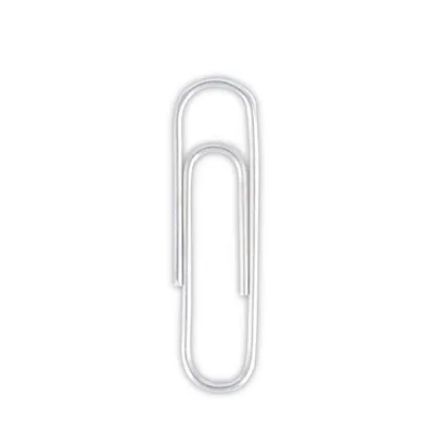 Spinacze Okrągłe Office Products 50mm 100Szt. Srebrne
