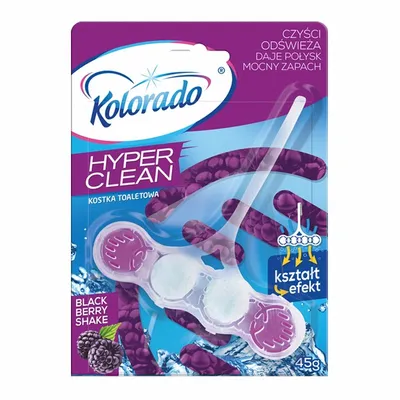 Kostka do WC 45g Hyper Clean Blackberry Shake /Kolorado
