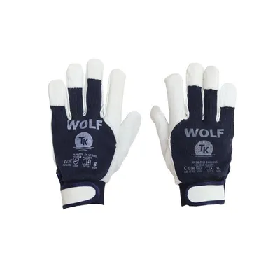 Rękawice TK Wolf Rozm. 8 Granatowe /TK GLOVES