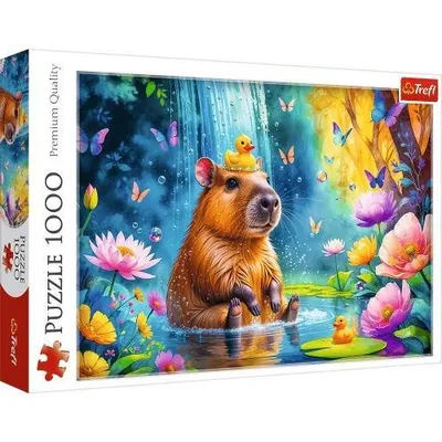 Puzzle 1000el Kapibara /Trefl