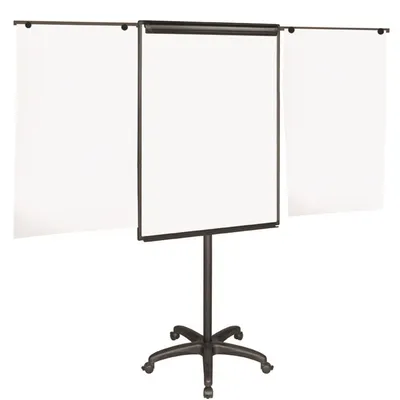 Flipchart Mobilny Bi-Office 70X102Cm Tablica Suchoś.-Magn. Z Wyciąganymi Ramionami