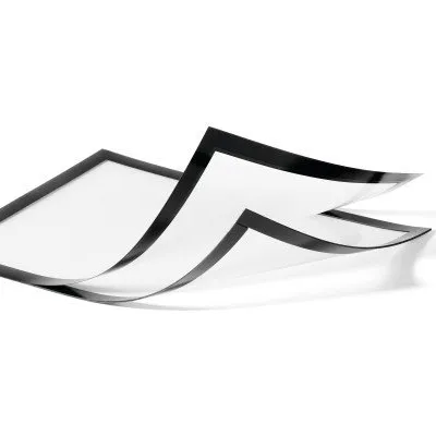 Uchylna Magnetyczna Ramka Informacyjna Duraframe Magnetic Plus A4 2szt. Czarna /Durable 498501