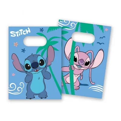 Torebki papierowe Stitch & Angel Disney (FSC) 4szt.