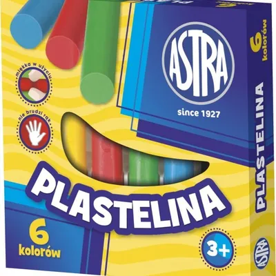 Plastelina 6 kol. /Astra 83811905