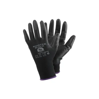Rękawice TK Rooster Rozm. 8 Czarne /TK GLOVES