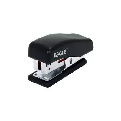 Zszywacz EAGLE 868 mini czarny 24/6 – 10 kartek