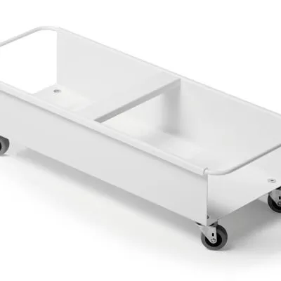 Wózek Na 2 Pojemnik 40 Litrowe Durabin Trolley For 2x40 Biały /Durable 1801622010