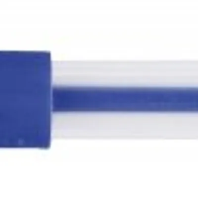 Długopis żelowy, gumowy uchwyt, 0,5mm, niebieski / OFFICE PRODUCTS