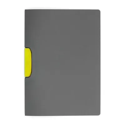 Skoroszyt z Klipsem Duraswing Color Grafitowy z Żółtym Zaciskiem /Durable 230404